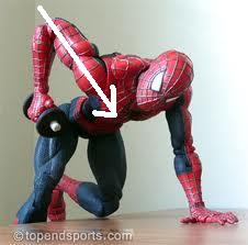 Spiderman arm