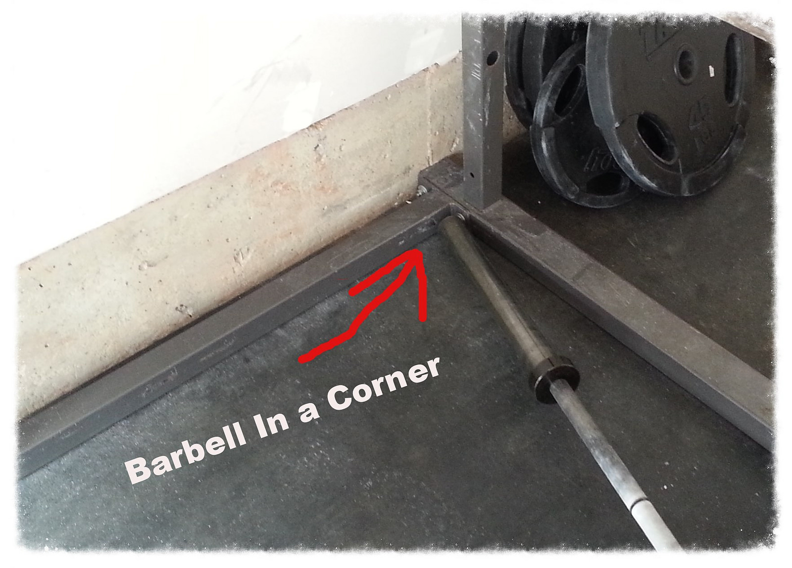 Put Your Barbell Not Baby in the Corner