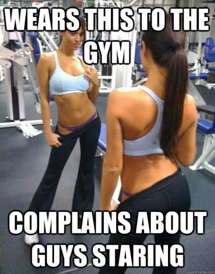 stare at gym