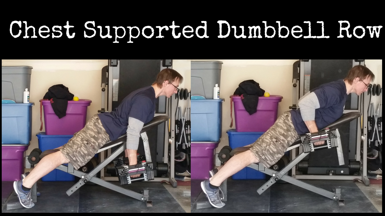 supported dumbbell row