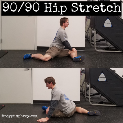 "Open the Taint", 90/90 Hip Stretch to Improve Your Hip Mobility.